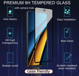 FAD-E Tempered Glass Screen Protector Guard (with Camera hole) for OnePlus Nord CE4 Lite 5G (Transparent)