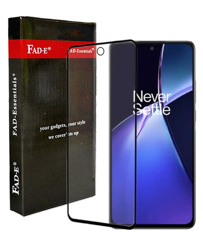 FAD-E Tempered Glass Screen Protector Guard (with Camera hole) for OnePlus Nord CE4 Lite 5G (Transparent)