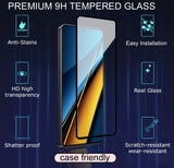 FAD-E Tempered Glass Screen Protector Guard (Ultrasonic Fingerprint Compatible) for iQOO 13 5G (Transparent)