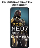 FAD-E Edge to Edge Tempered Glass for iQOO Neo 7 5G / Neo 7 Pro 5G (Transparent)