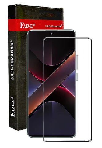 FAD-E Tempered Glass Screen Protector Guard for POCO X7 5G (3D Curved)