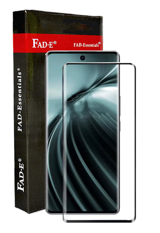 FAD-E Tempered Glass Screen Protector Guard for Vivo T3 Ultra 5G / iQOO Z9S / Z9S PRO 5G (3D Curved)