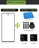 FAD-E Tempered Glass Screen Protector Guard for POCO F6 5G (Transparent)