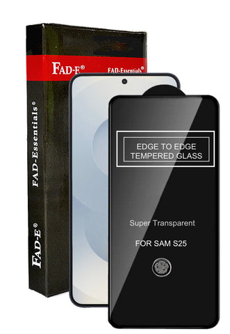 FAD-E Tempered Glass for Samsung Galaxy S25 5G (Transparent)