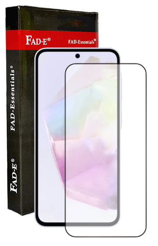 FAD-E Ultra Clear Tempered Glass Screen Protector Guard for Samsung Galaxy A35 5G / A55 5G(Transparent)