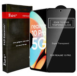 FAD-E Edge to Edge Tempered Glass for Realme 10 Pro 5G (Transparent)