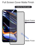 FAD-E Edge to Edge Tempered Glass for Realme 8 / Realme 8 Pro (Matte Transparent)