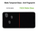 FAD-E Edge to Edge Tempered Glass for Samsung Galaxy A73 5G / A71 (Matte Transparent)