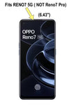 FAD-E Edge to Edge Tempered Glass for OPPO Reno 7 5G (Transparent)