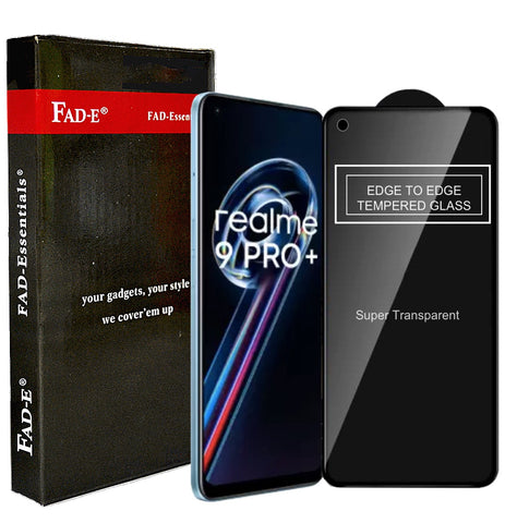 FAD-E Edge to Edge Tempered Glass for Realme 9 Pro+ 5G (Transparent)