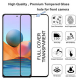 FAD-E Edge to Edge Tempered Glass for Mi Redmi Note 10 Pro , Note 10 Pro Max (Transparent)